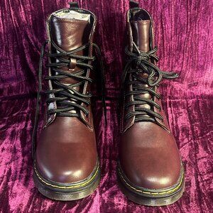 Charles Albert Lace Up Combat Ankle Boots  Size 9